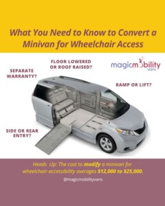 What you need to know to Convert a Minivan for Wheelchair Access