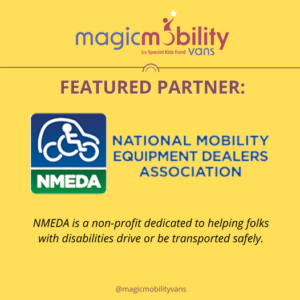 NMEDA logo and description