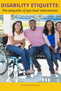 woman in wheelchair sitting together with friends